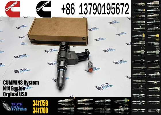 CUMMINS 3411767 3080931F 3411767T 3087733 3411759 4307516 Diesel Engine Fuel Injector For Cummins N14 ISM11 QSM11 M11