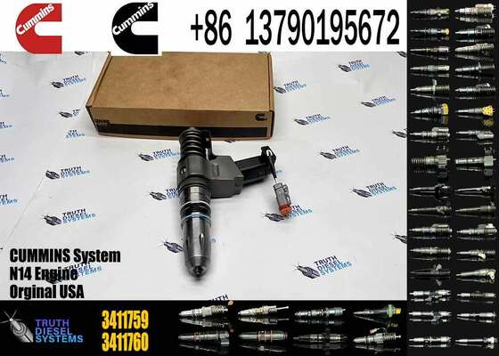 CUMMINS 3411767 3080931F 3411767T 3087733 3411759 4307516 Diesel Engine Fuel Injector For Cummins N14 ISM11 QSM11 M11