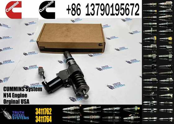 CUMMINS Excavator Engine Spare Parts Fuel Injector 3411759 3411762 3411845 4026222 3411767T 4384360 4307776 for N14 Engine
