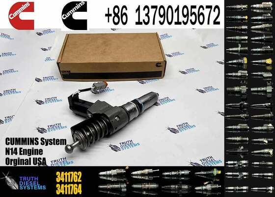 CUMMINS Excavator Engine Spare Parts Fuel Injector 3411759 3411762 3411845 4026222 3411767T 4384360 4307776 for N14 Engine