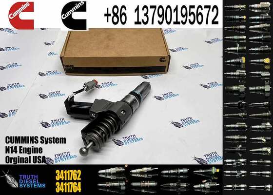 CUMMINS Excavator Engine Spare Parts Fuel Injector 3411759 3411762 3411845 4026222 3411767T 4384360 4307776 for N14 Engine