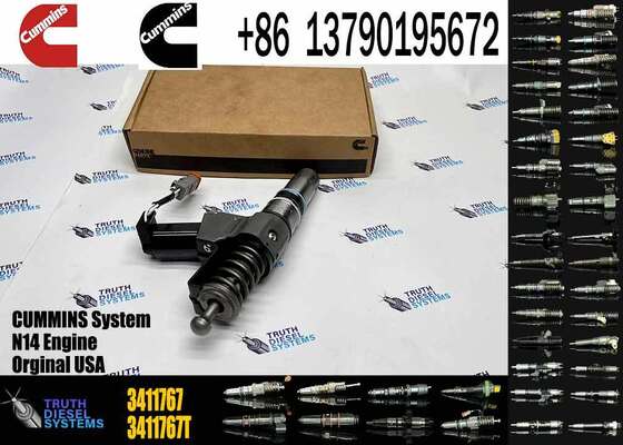 CUMMINS 3411767 3080931F 3411767T 3087733 3411759 4307516 Diesel Engine Fuel Injector For Cummins N14 ISM11 QSM11 M11