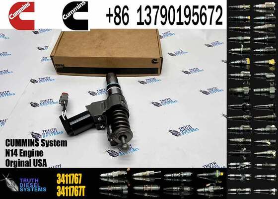 CUMMINS 3411767 3080931F 3411767T 3087733 3411759 4307516 Diesel Engine Fuel Injector For Cummins N14 ISM11 QSM11 M11