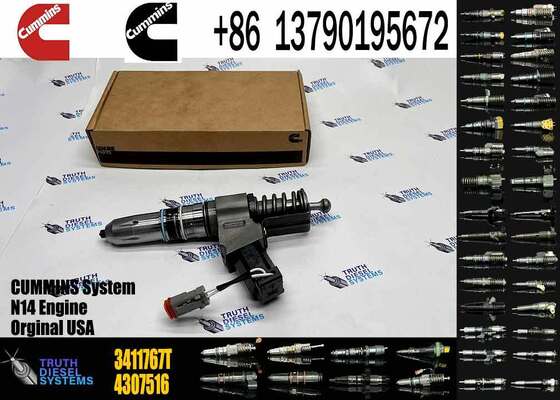 CUMMINS Affordable Excavator Engine Spare Parts Fuel Injector 3411759 3411762 3411845 4026222 3411767T 4384360 4307776 for N14 Engine