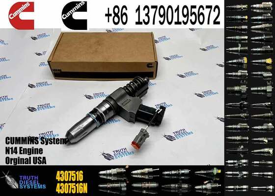CUMMINS New Fuel Injector 3076050 4307516 3087560 4384360 3411760 3411765 for Cummins N14 Injector Nozzle Diesel Engine Spare Parts