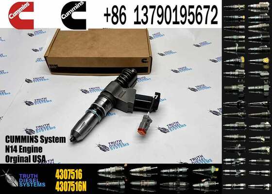 CUMMINS New Fuel Injector 3076050 4307516 3087560 4384360 3411760 3411765 for Cummins N14 Injector Nozzle Diesel Engine Spare Parts