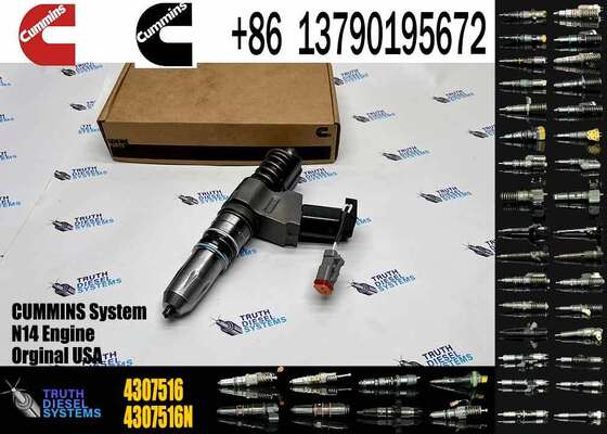 CUMMINS New Fuel Injector 3076050 4307516 3087560 4384360 3411760 3411765 for Cummins N14 Injector Nozzle Diesel Engine Spare Parts