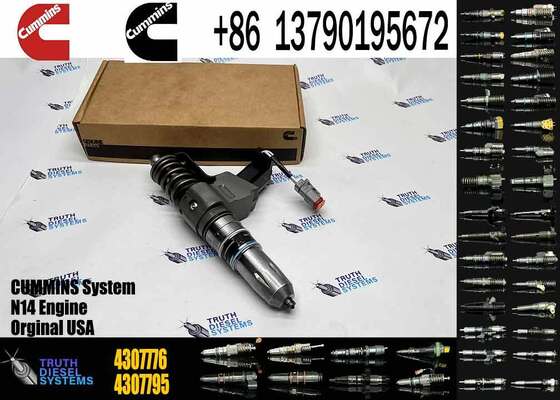 CUMMINS Common Rail Fuel Injector 3411765 3411766 3411767 4307516 4307776 4307795 for Sprayer Excavator N14 Injector Truck Parts