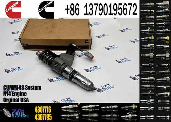 CUMMINS Common Rail Fuel Injector 3411765 3411766 3411767 4307516 4307776 4307795 for Sprayer Excavator N14 Injector Truck Parts