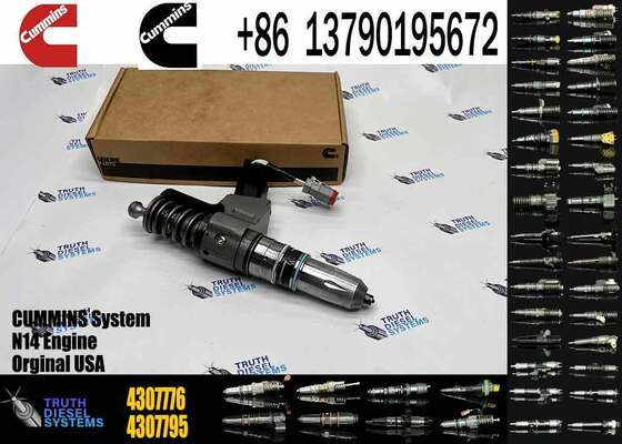 CUMMINS Common Rail Fuel Injector 3411765 3411766 3411767 4307516 4307776 4307795 for Sprayer Excavator N14 Injector Truck Parts