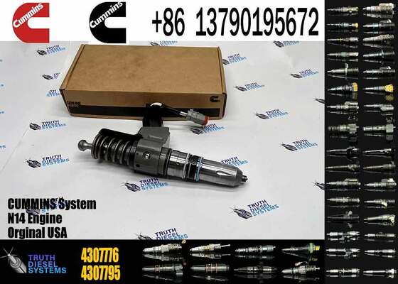CUMMINS Common Rail Fuel Injector 3411765 3411766 3411767 4307516 4307776 4307795 for Sprayer Excavator N14 Injector Truck Parts