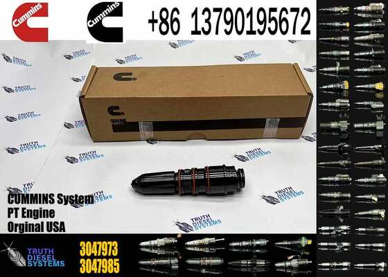 Cummins  New Fuel Injector 3047973 3030445 3016676 3022197 209986X 3071497 4914537 3054218 for Cummins 14.0L NH855 NT495 NT743 NT855