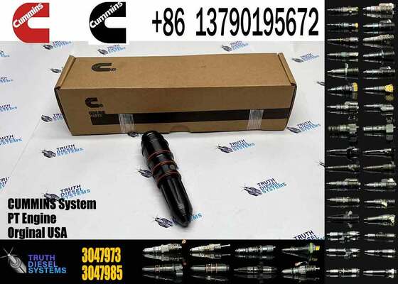 Cummins  New Fuel Injector 3047973 3030445 3016676 3022197 209986X 3071497 4914537 3054218 for Cummins 14.0L NH855 NT495 NT743 NT855