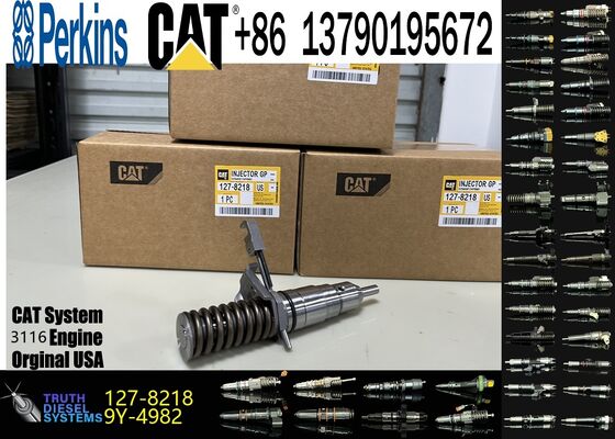 qualité New Fuel Injector 127-8216 1278216 0R8682 127-8211 127-8213 127-8218 127-8222 127-8205 for Caterp Illar 3116 3114 Excavator usine