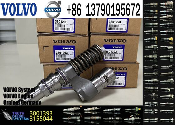 Qualité Injecteur de carburant ferroviaire commun Injecteur d'unité diesel 3155044 3801393 usine